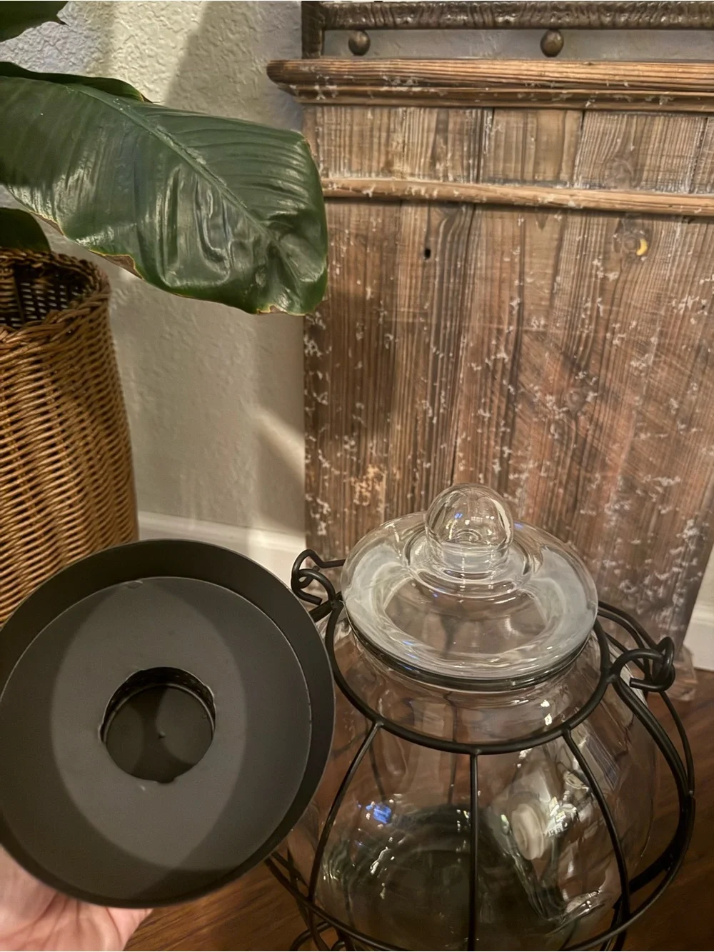Vintage Lantern Style Beverage Dispenser 6.5 Liter
